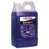 Betco 3414700 Quat-Stat 5 Disinfectant Cleaner - 2 Liter FastDraw Container, 4 per Case